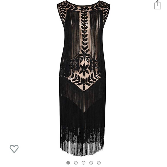 1920s style flapper dress - Picture 1 of 3